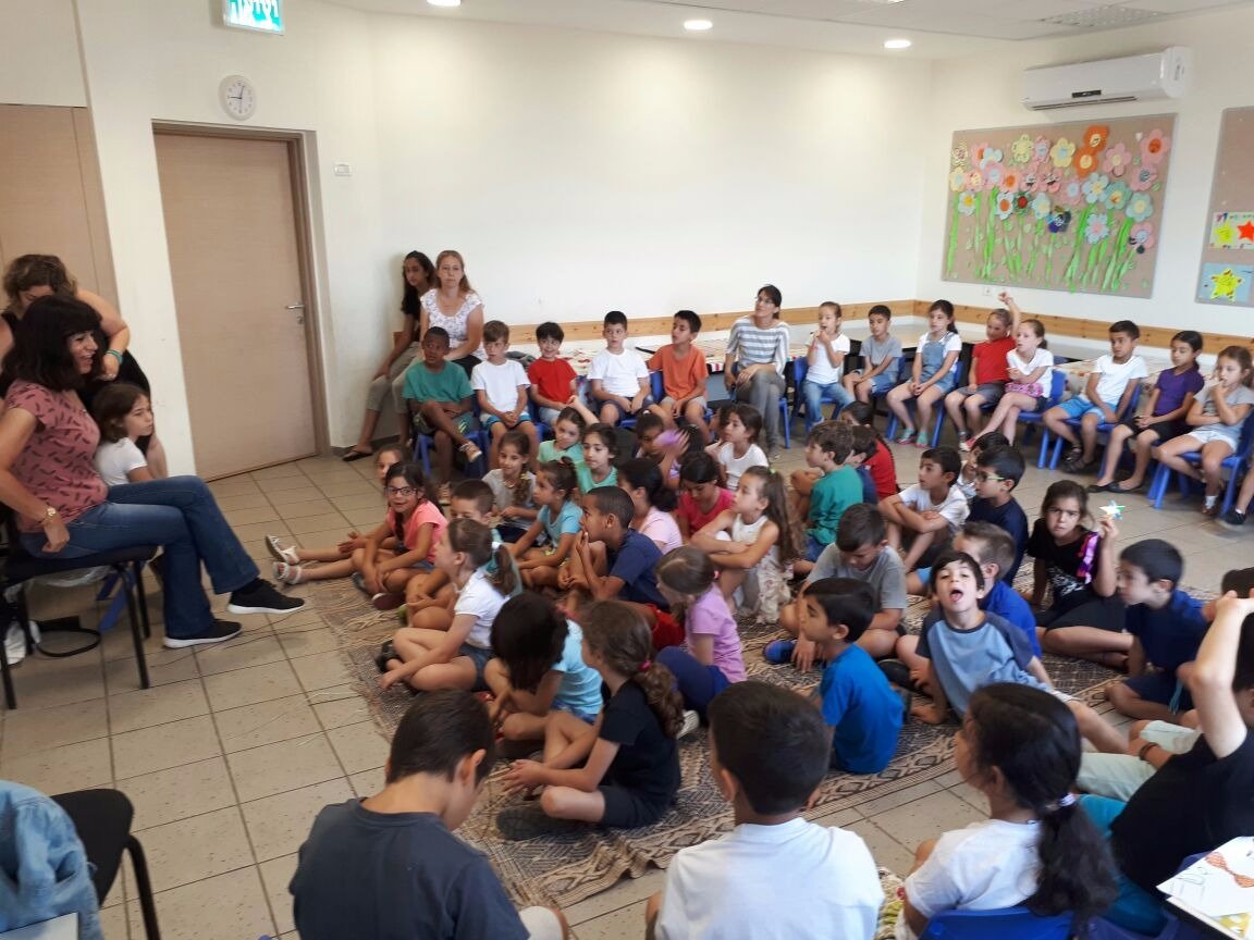 מפגשים עם תלמידים בכפר יונה והרצליה